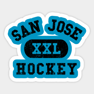 San Jose Hockey II Sticker